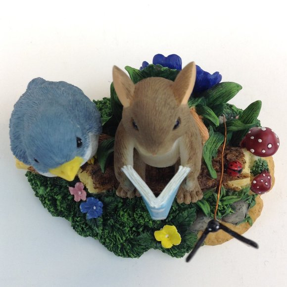 Fitz and Floyd Charming Tails Figurine "Sharing Good Time with Friends" - Picture 5 of 16